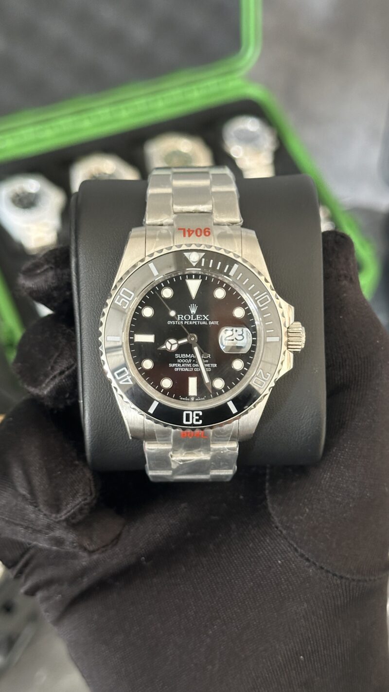 RLX SUB PLATA /  NEGRO