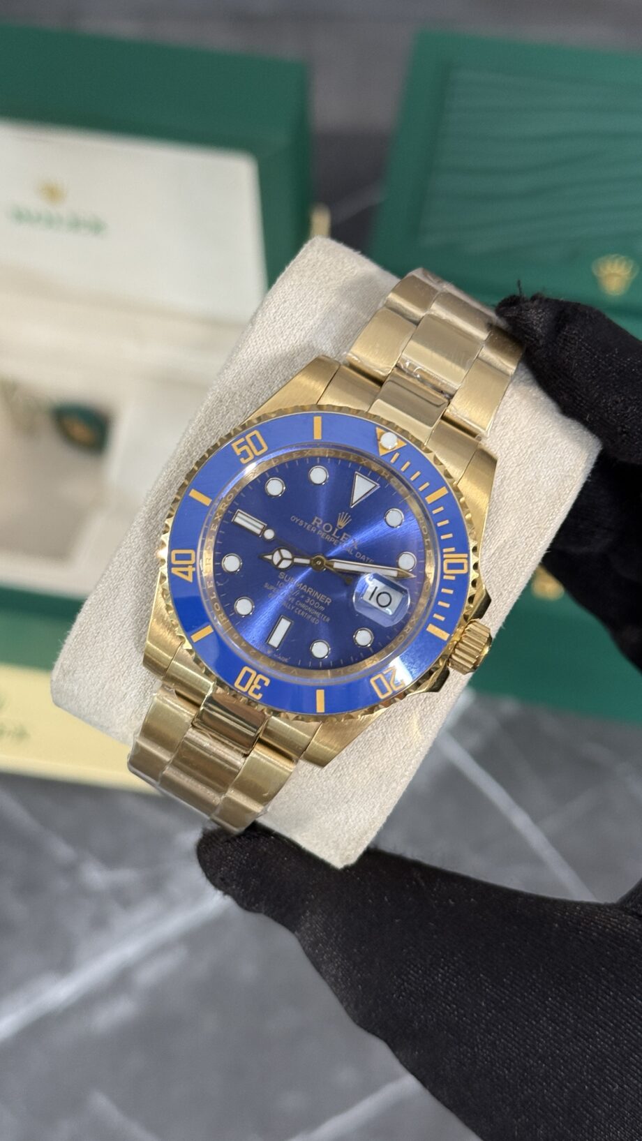 RLX SUB ORO / AZUL