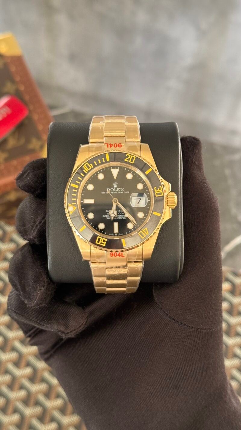 RLX SUB ORO / NEGRO