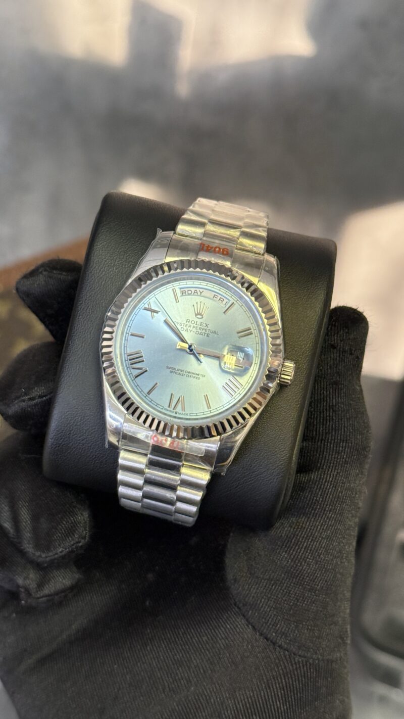 RLX DAY-DATE AZUL/ PLATA