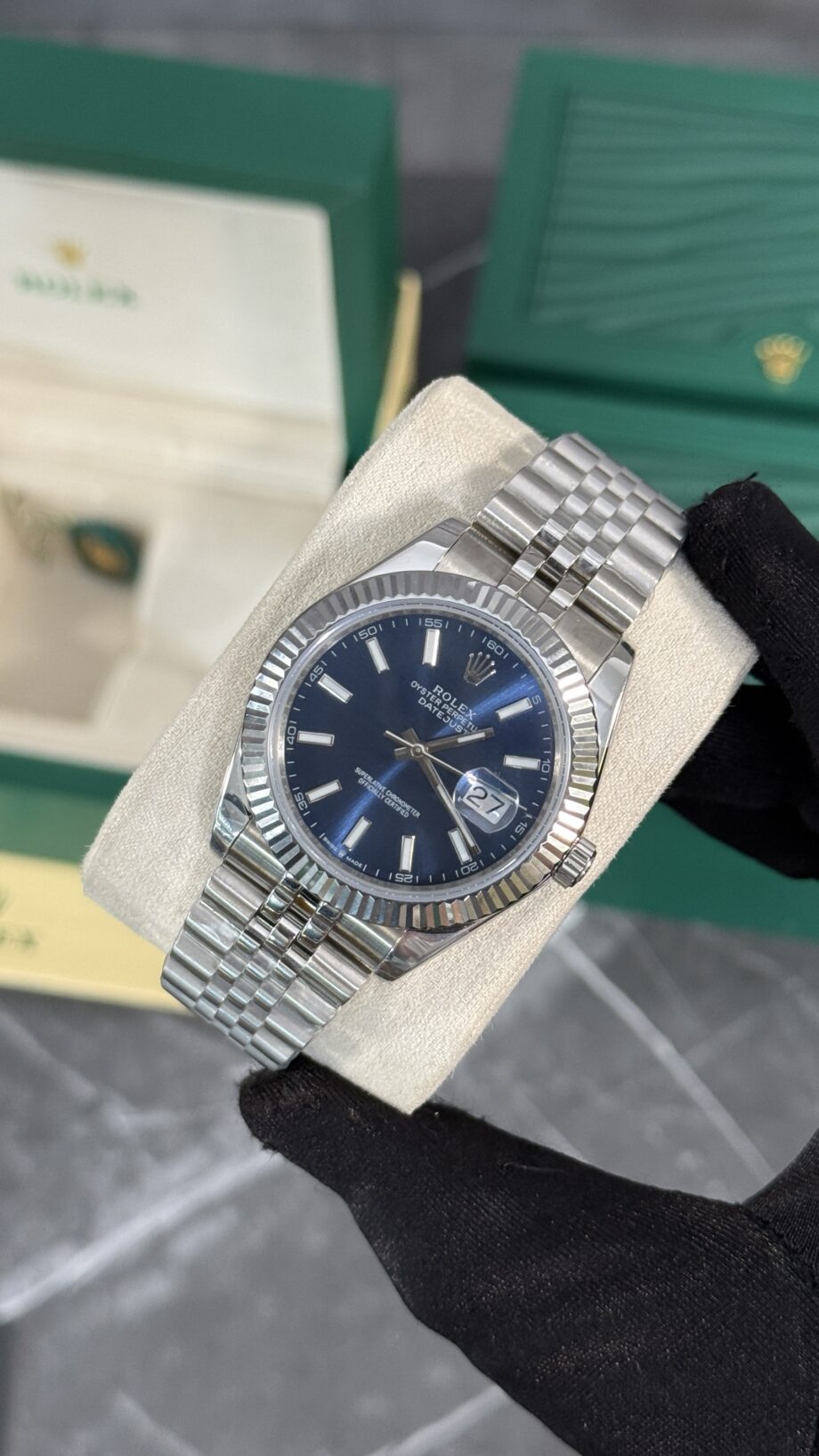 RLX DATE-JUST JUBILEE OCEAN