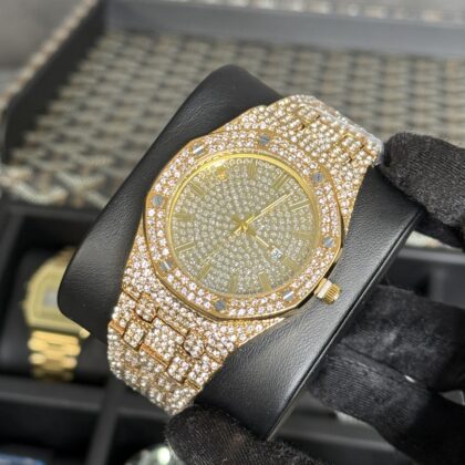 RELOJ BRILLANTE ORO