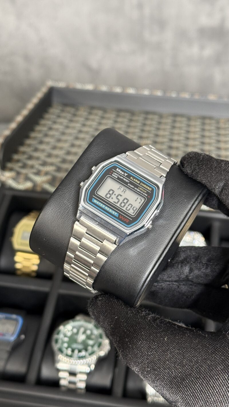 RELOJ PLATA W/R