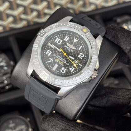 BRLG PLATA GOMA NEGRO