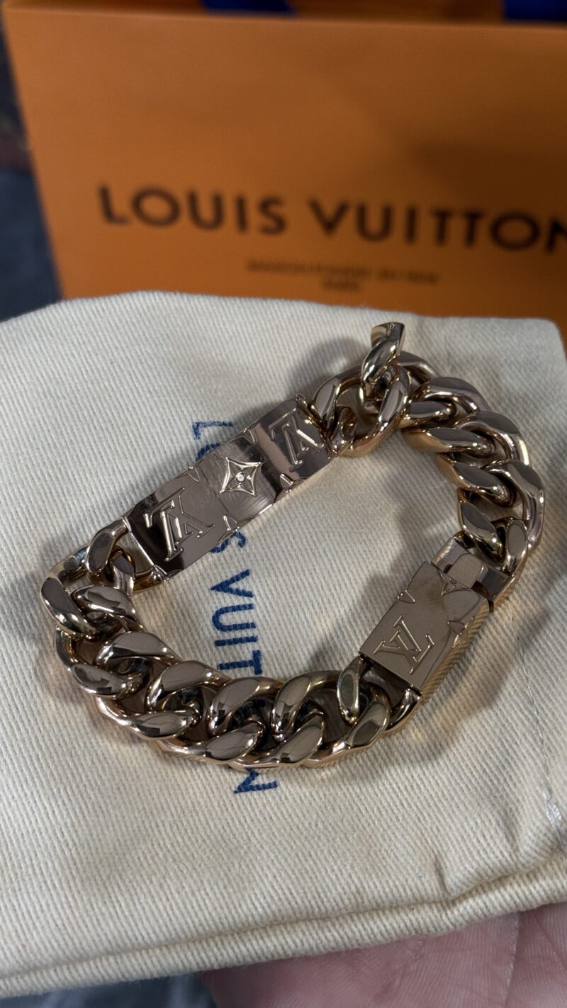 PULSERA LV ESTAMPADO BRONZE - Imagen 3