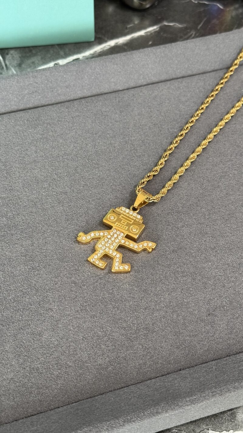COLGANTE ROBOT ORO