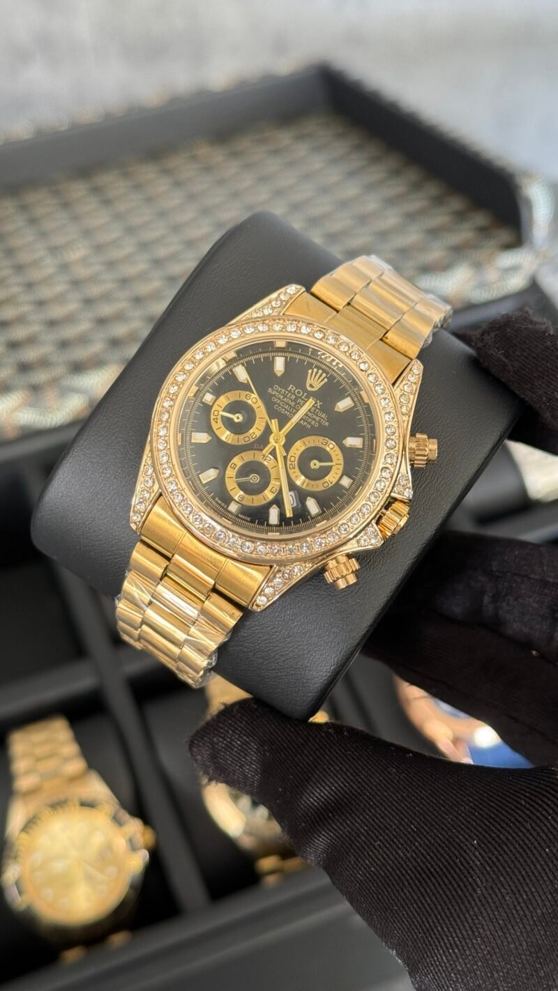 RLX DAYT PLATA / NEGRO BRILLANTES