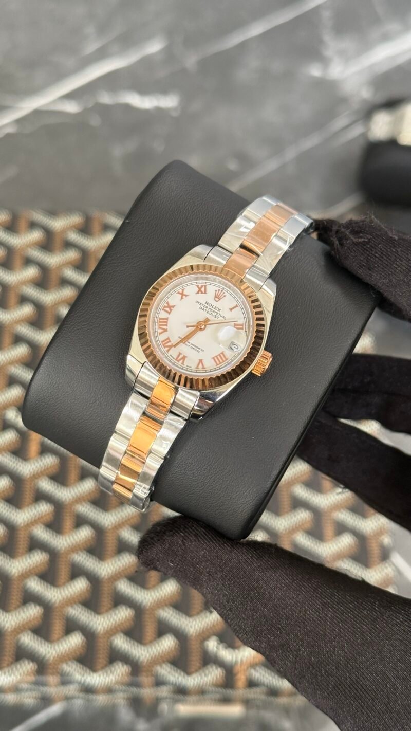 RLX OYST BLANCO / ORO ROSA