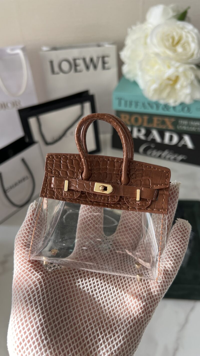 CHARM BOLSO MARRON