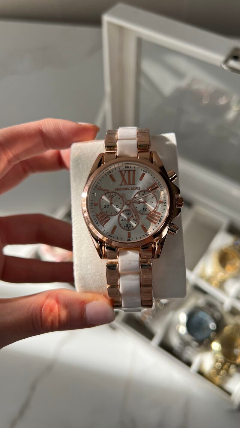 MK BLANCO/ ORO ROSA