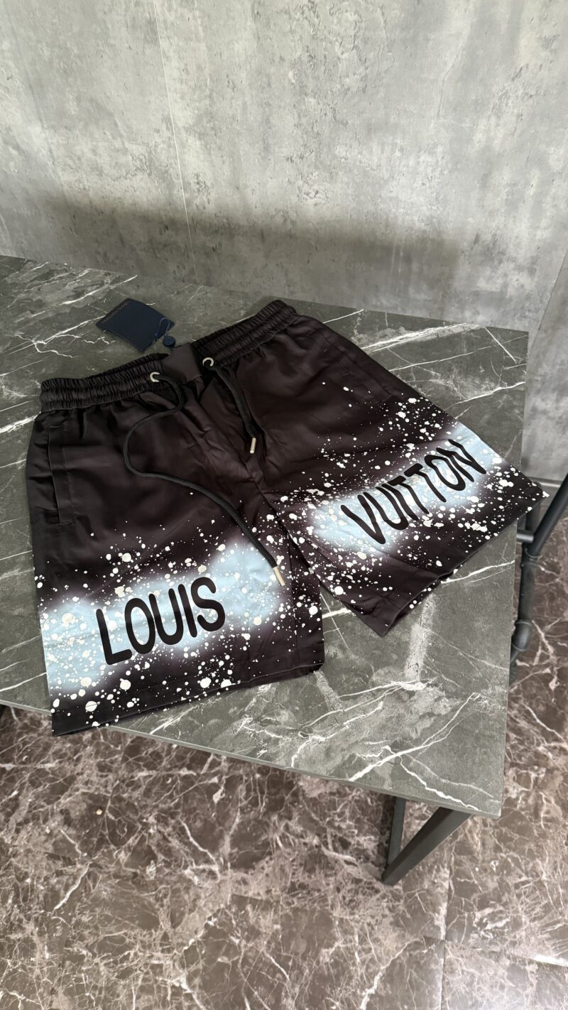 BAÑADOR LV NEGRO/AZUL