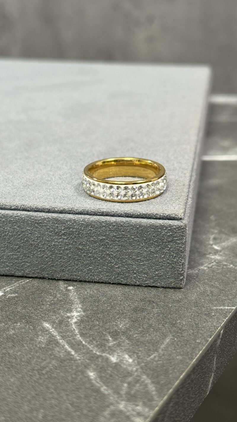 ANILLO ORO FULL BRILLANTES - Imagen 2