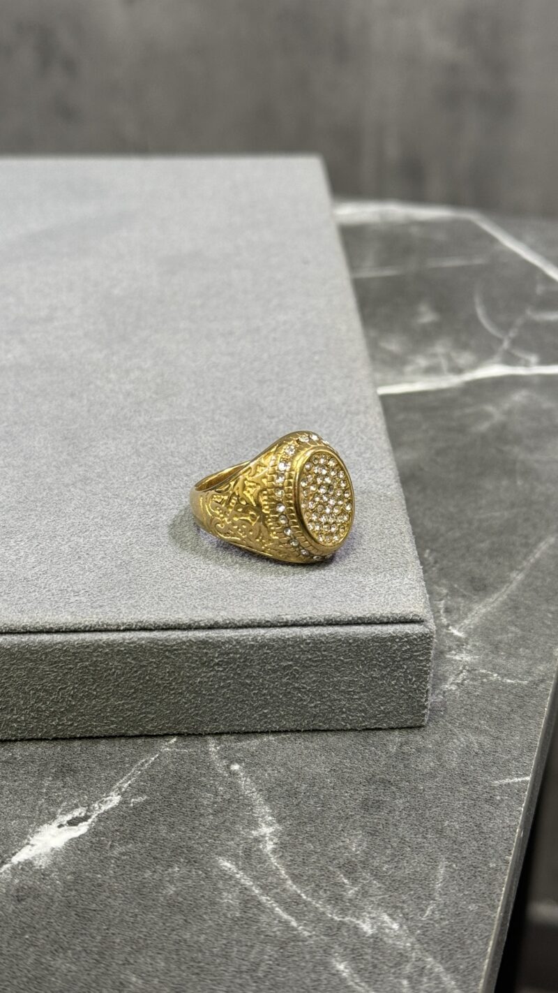 SELLO ORO DIAMANTES TALLA 22