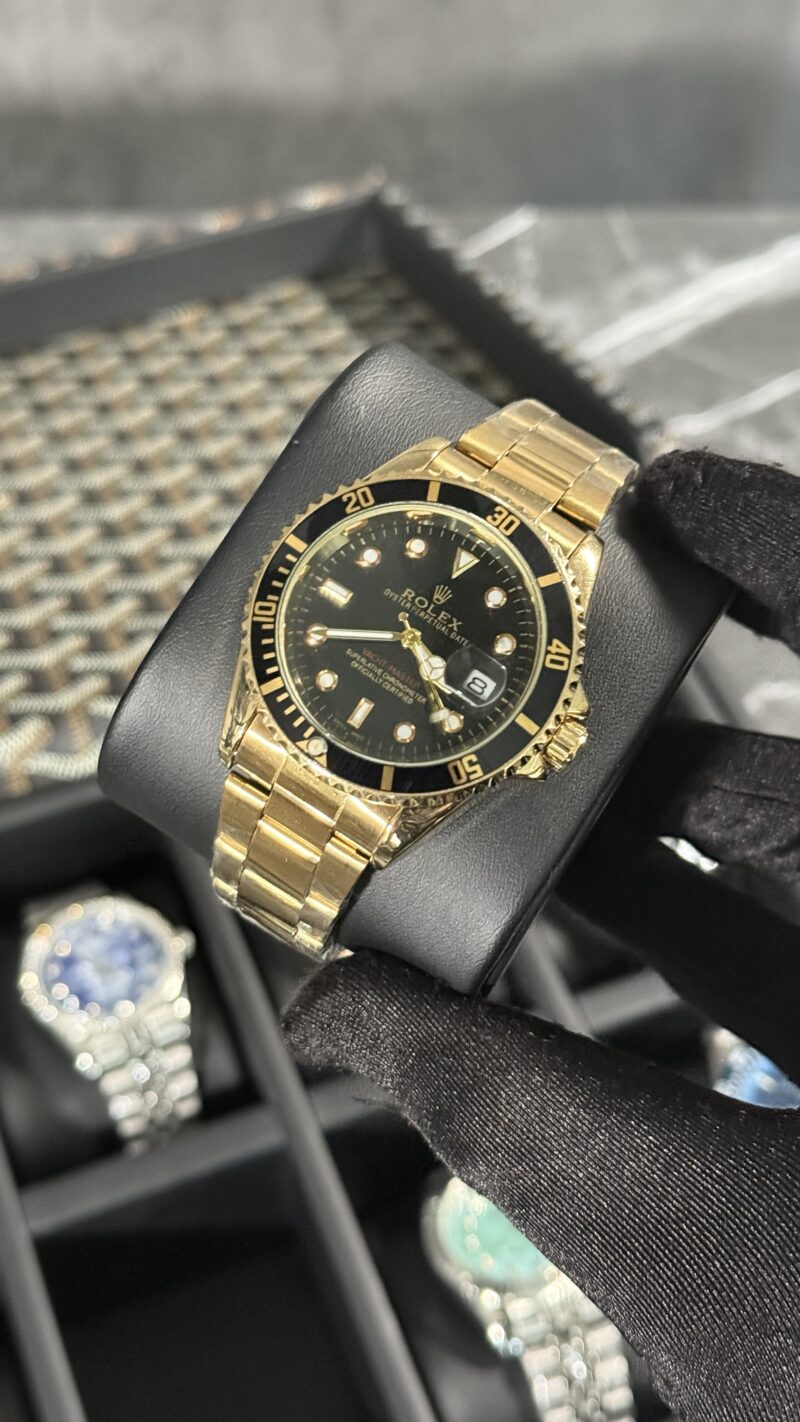 RLX YACT MSTR ORO / NEGRO