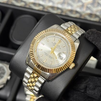 RLX OYS PLATA DIAL / BICOLOR