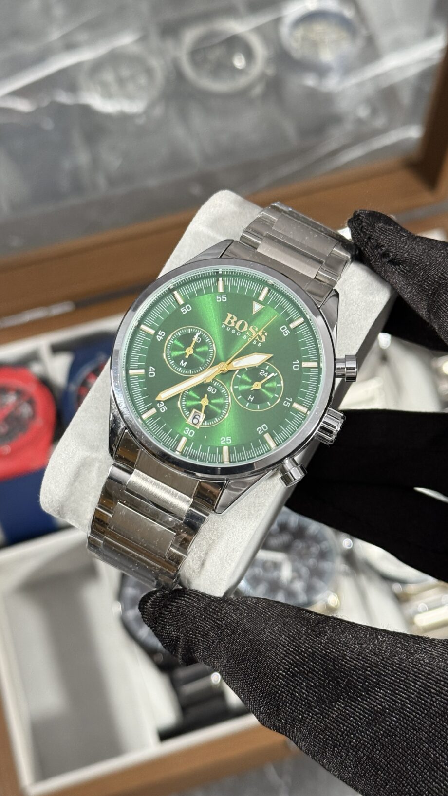 BOSSS CLASIC PLATA / VERDE