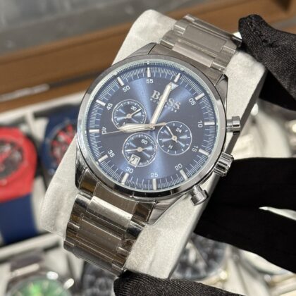 BOSSS CLASIC PLATA / AZUL