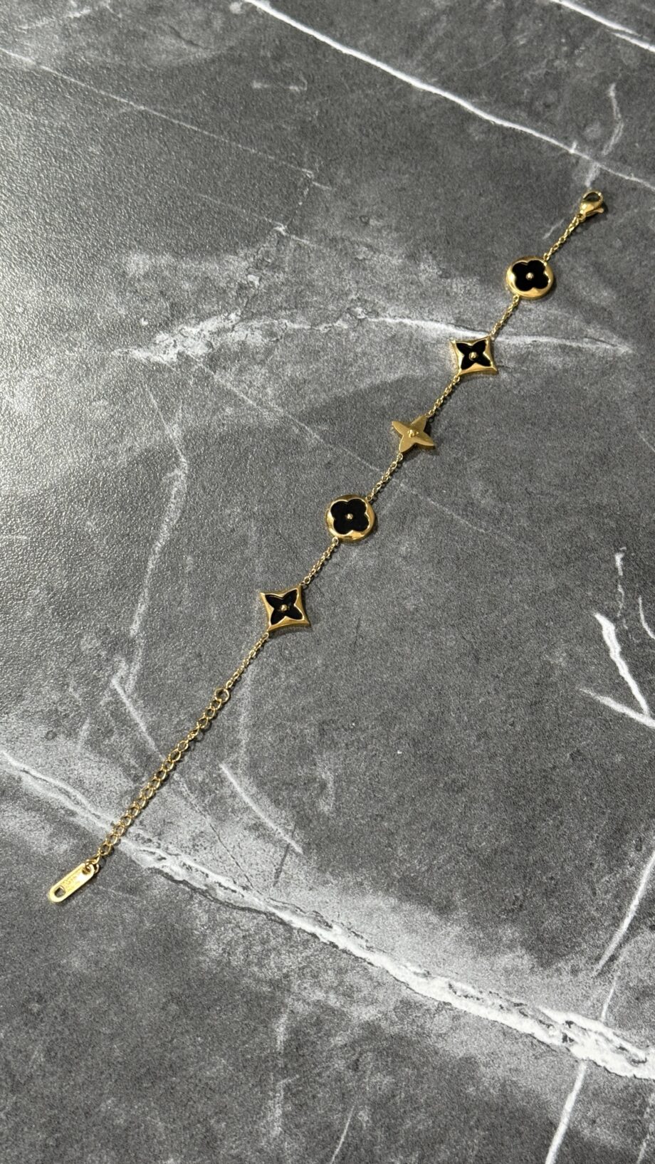 PULSERA LV CLÁSICA NEGRO