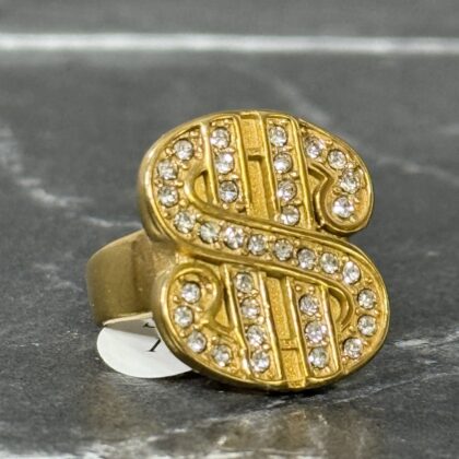 Anillo dólar diamantes