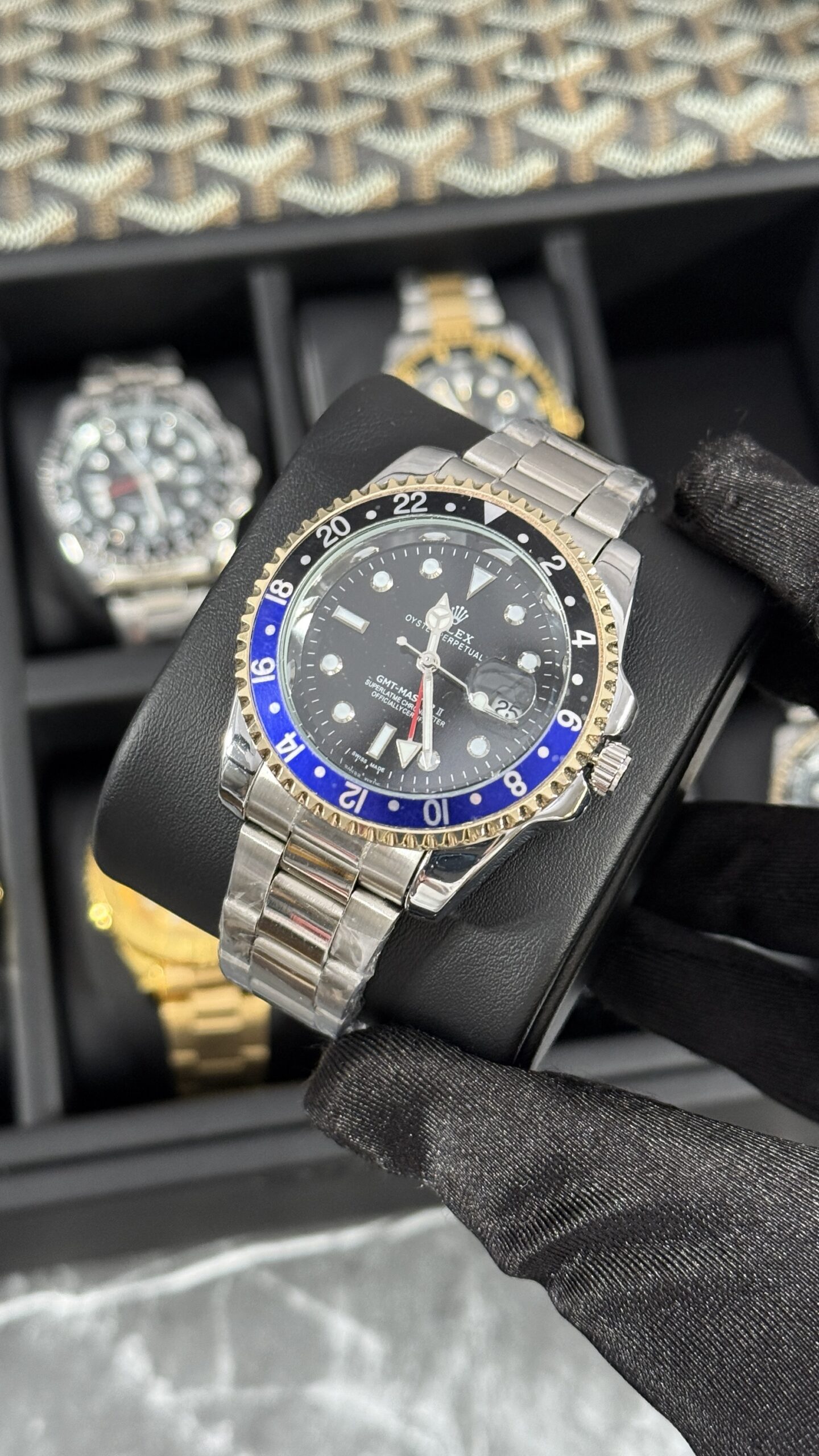 RLX GMT PLATA & DORADO
