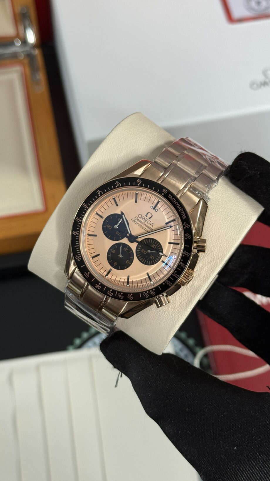 OMG speedmaster (oro rosa) automático