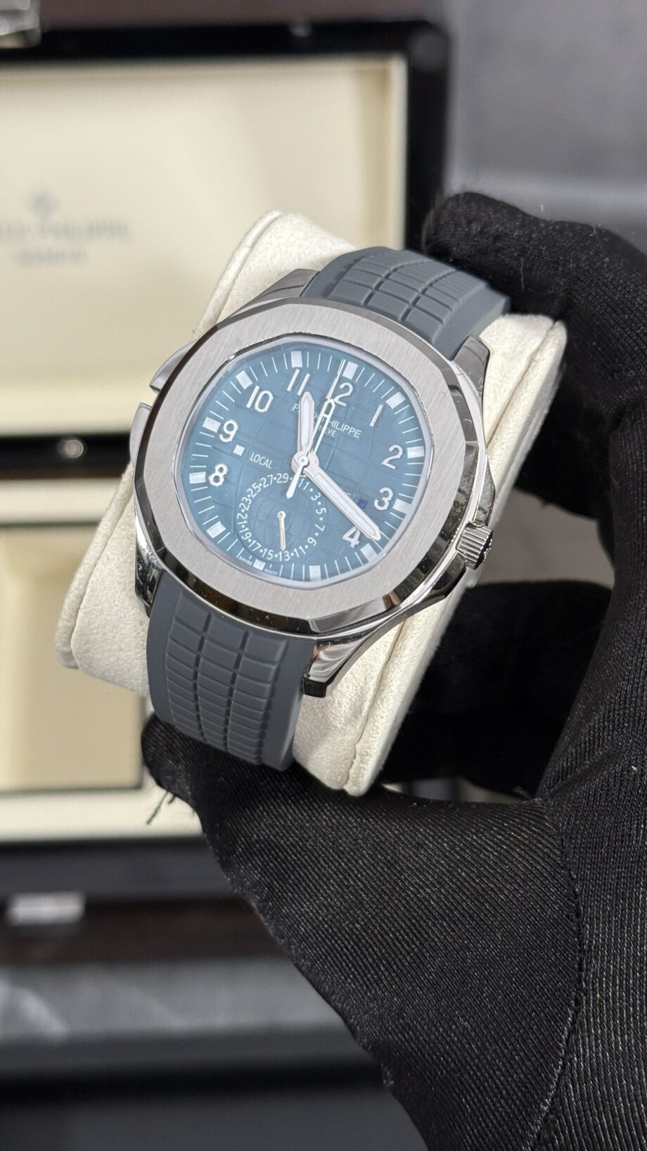 PP AQUANAUT TRAVEL TIME AZUL-GRIS