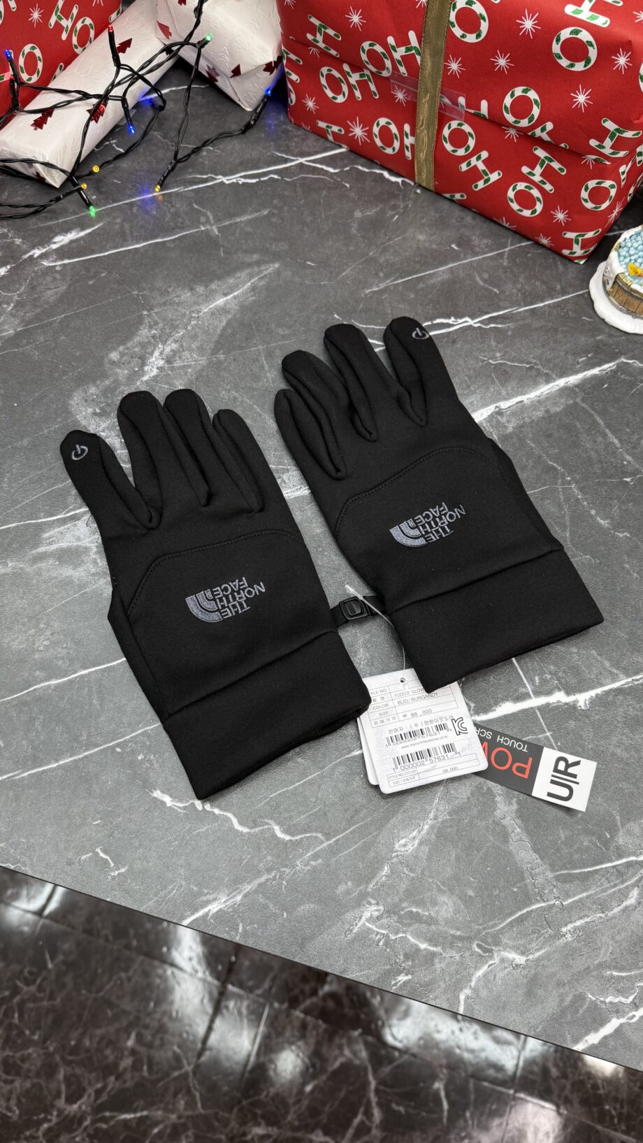 GUANTES TNF NEGRO