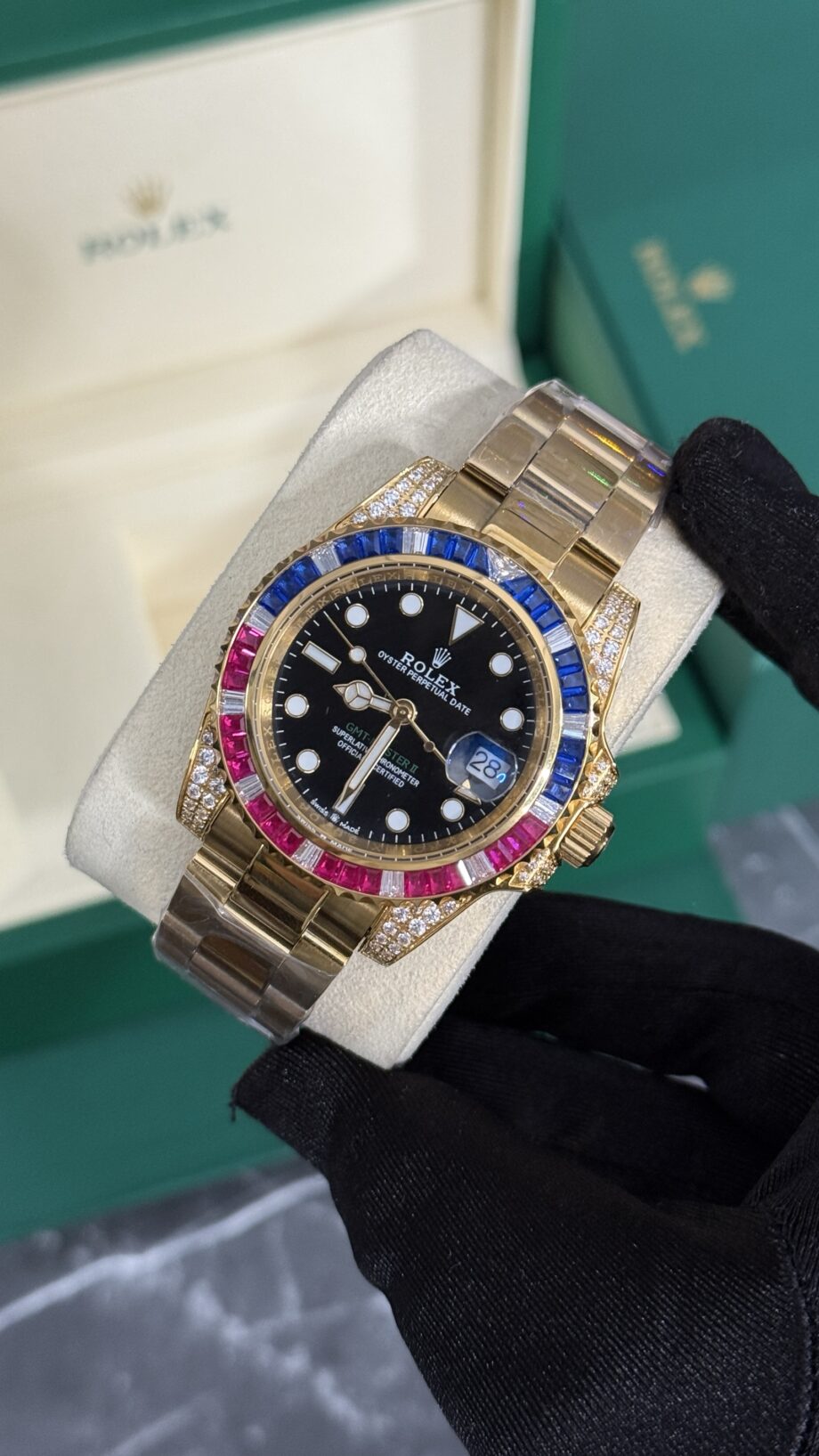 RLX GMT ORO DIAMANTES